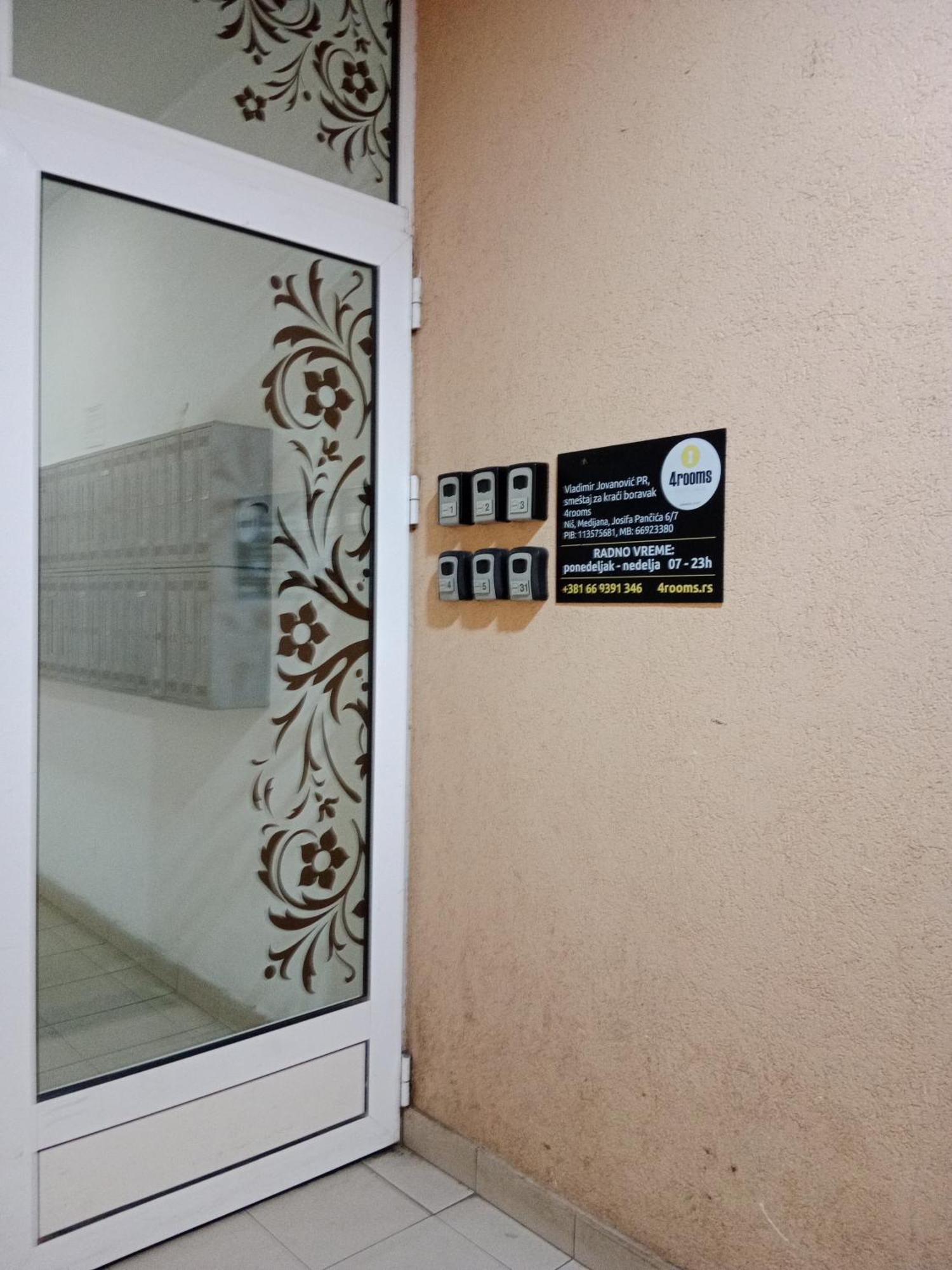 4 Rooms Apartments Ni Kültér fotó